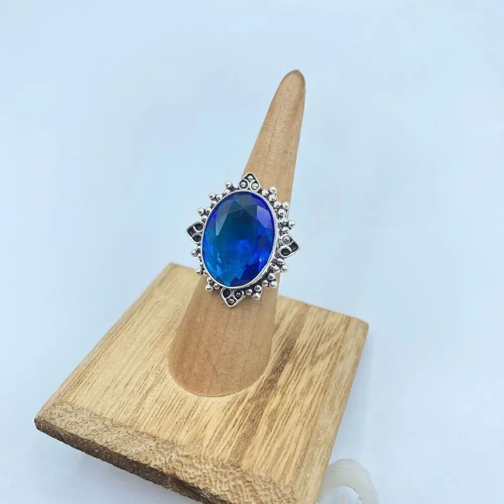 Bi-Color Tourmaline Ring Size 5 - Picture 3 of 7